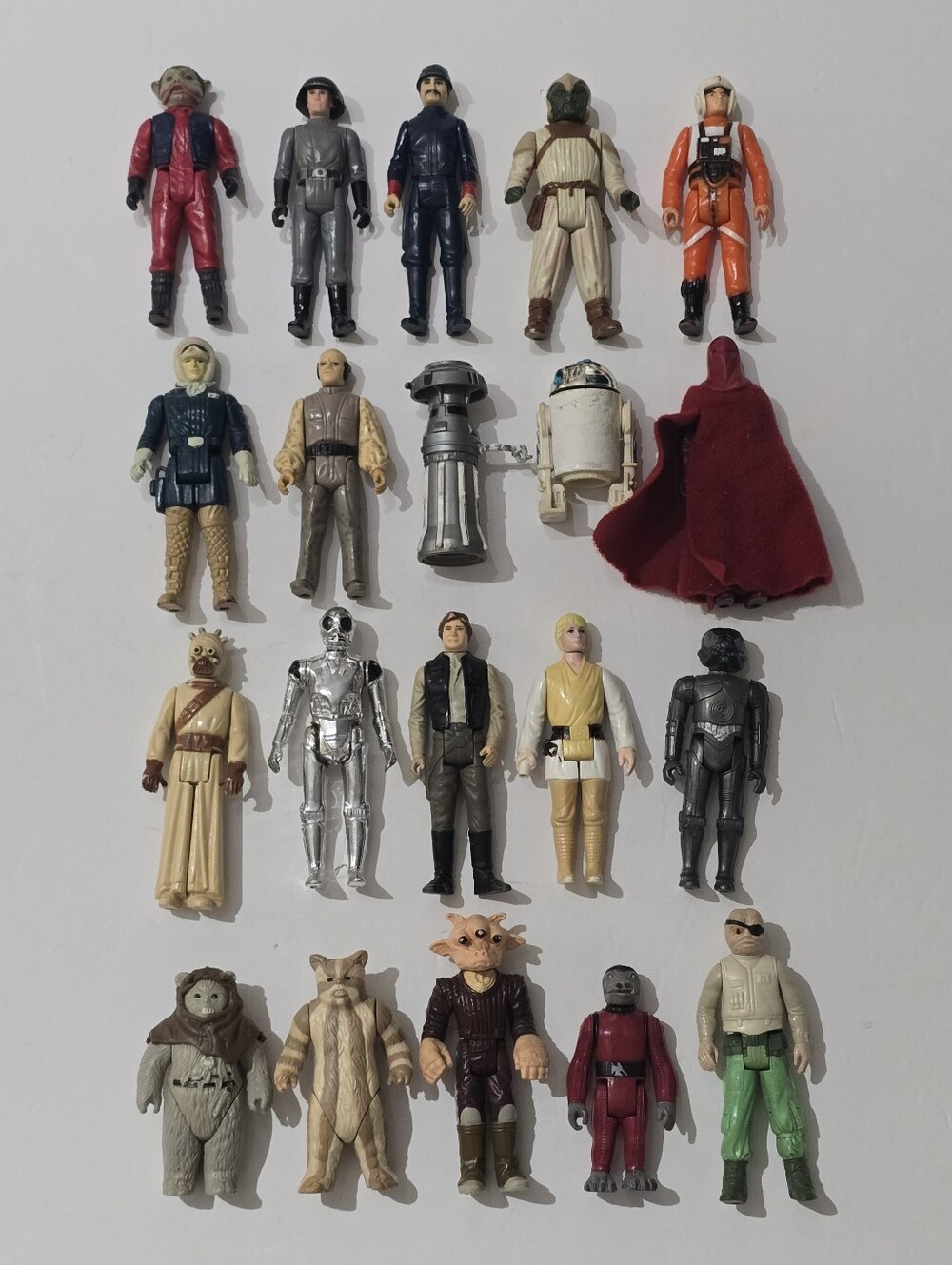 Vintage Star Wars Figure Lot Of 20